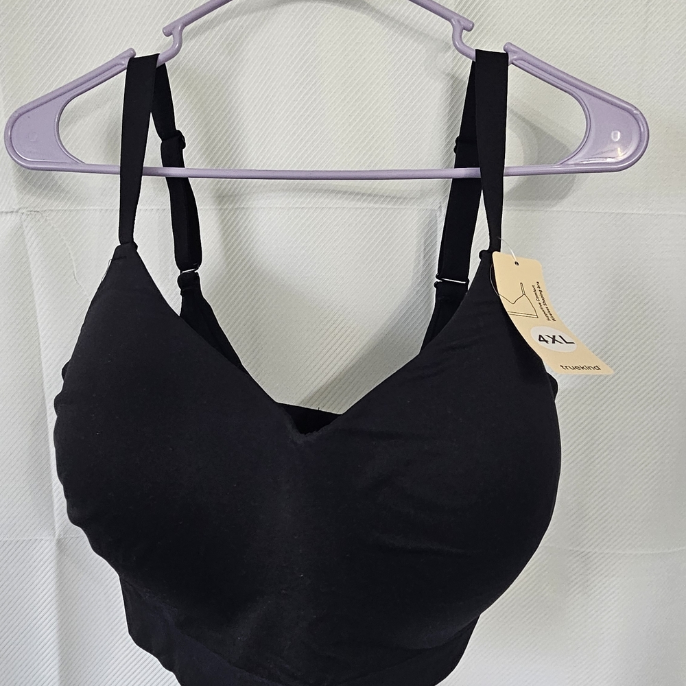 NWT Truekind wireless Shaping Bra Size 4XL